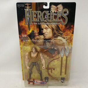 1995 ToyBiz Hercules II Action Figure Archery Combat Set TV Show NEW Sealed MOC‎